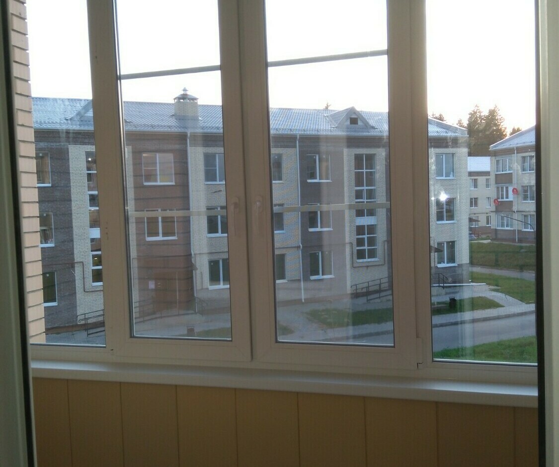 Остекление балконов с раздвижными окнами