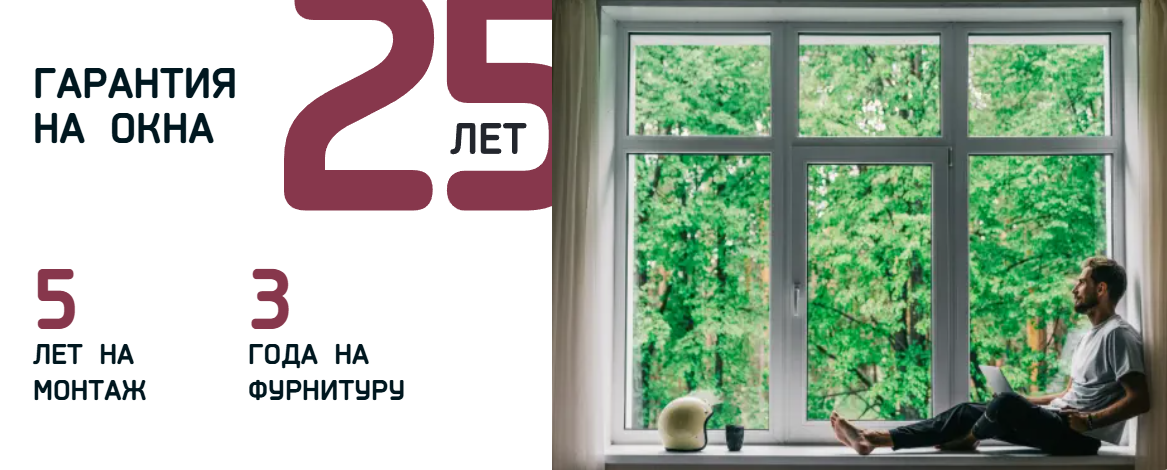 Гарантия окна Мелке