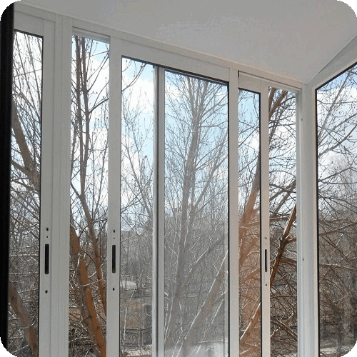 Остекление балкона системой Проведал Остекление балкона системой Проведал